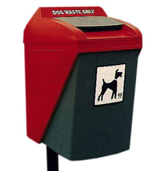Papelera Canina 